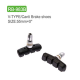 Bicycle V brake shoes