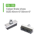 Caliper brake shoes